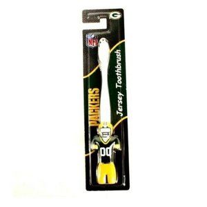 3 PK GREEN BAY PACKERS NFL YOUTH JERSEY TOOTHBRUSH